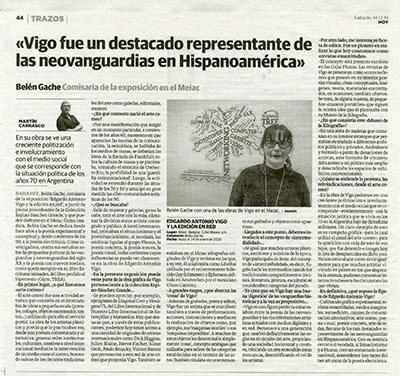 Edgardo Antonio Vigo y la edición en red